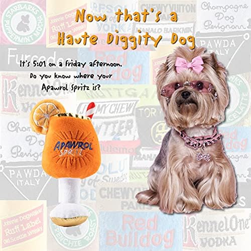 אוסף המוטטיני של Haute Diggity Muttini | פרודיה ייחודית חריקה צעצועי כלבים מפוארים - דוגמטיבית ומודרחת